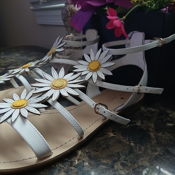 Kate Spade Collin Daisy Gladiator Strappy Sandals Size 9 for Women - Picture 6 of 12